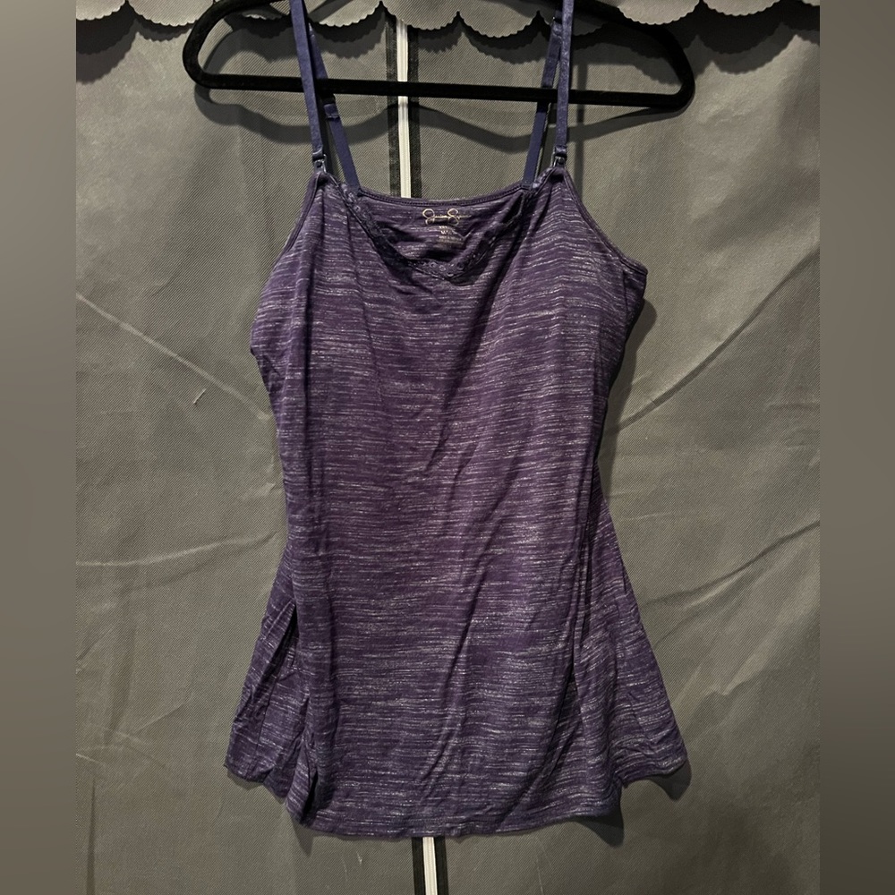Maternity/nursing tank top